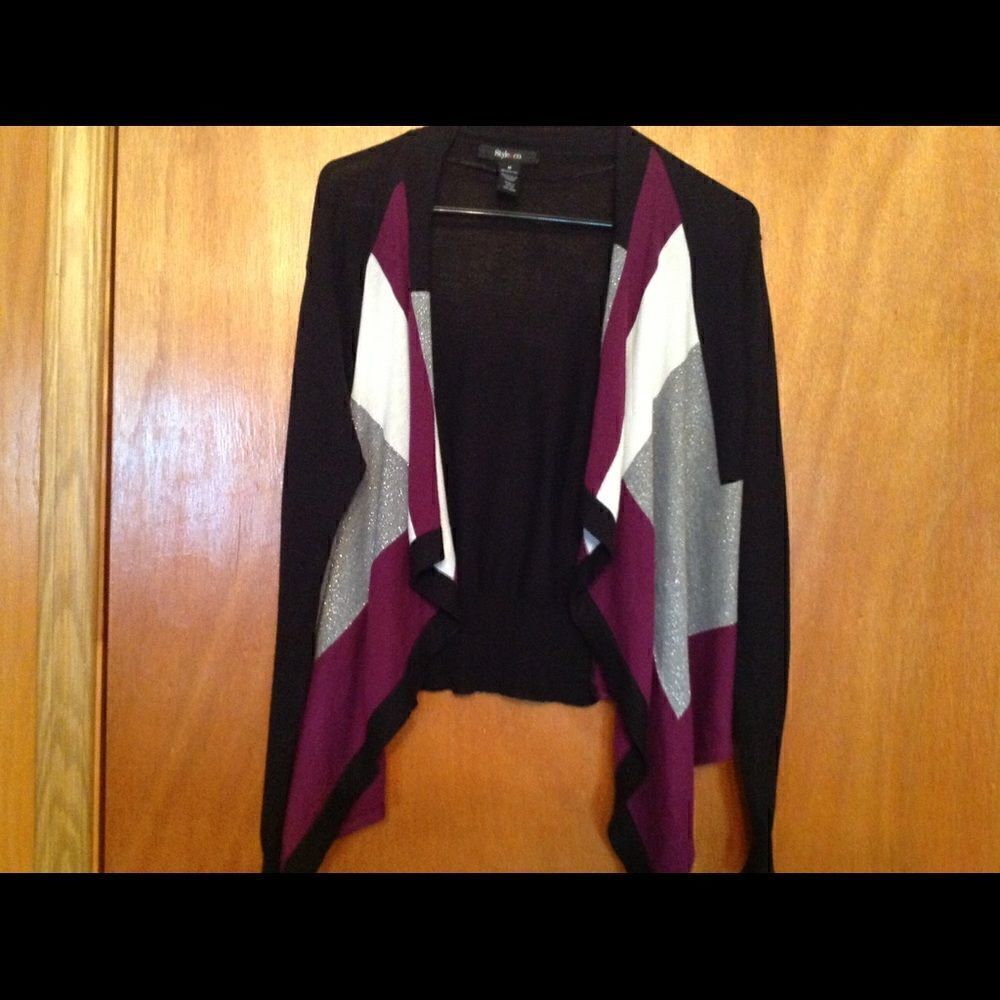 Style & Co ladies v-front lightweight sweater - Picture 2 of 6